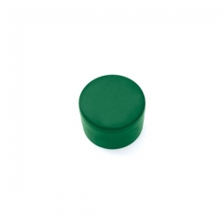 Čepička PVC zelená, na kulatý sloupek 38 mm